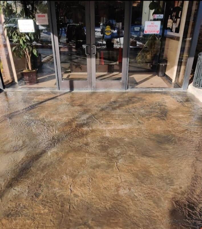 Stamped concrete patio patterns Colorado Springs - decorative designs